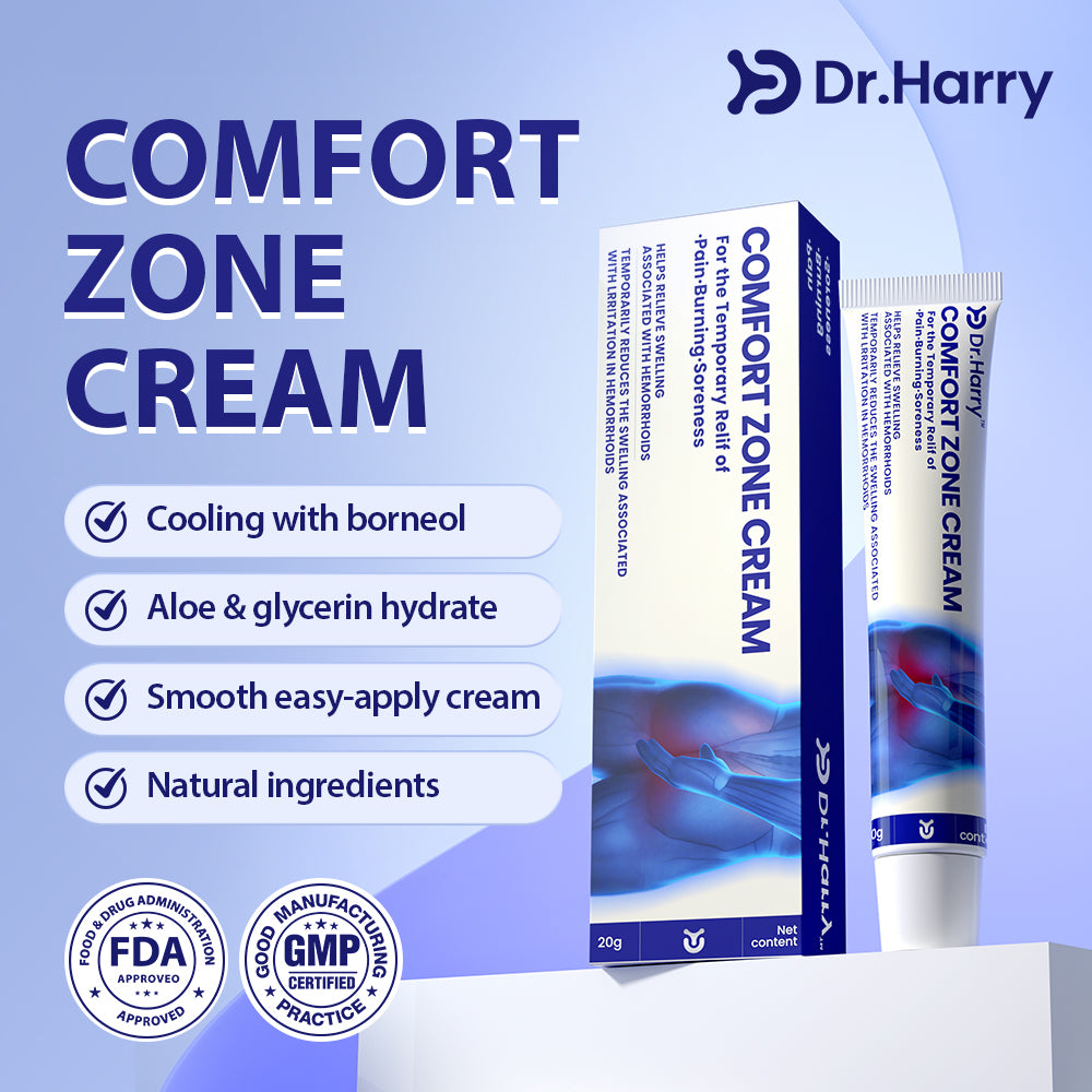 DR.HARRY Intimate Comfort Cream with Lidocaine, Borneol, Thymol & Aloe Vera