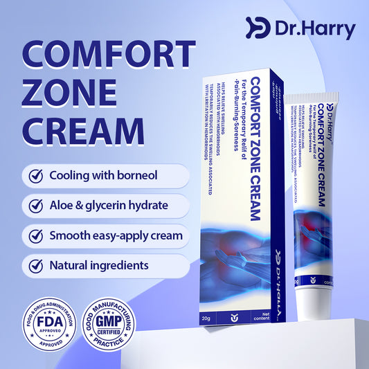 DR.HARRY Intimate Comfort Cream with Lidocaine, Borneol, Thymol & Aloe Vera