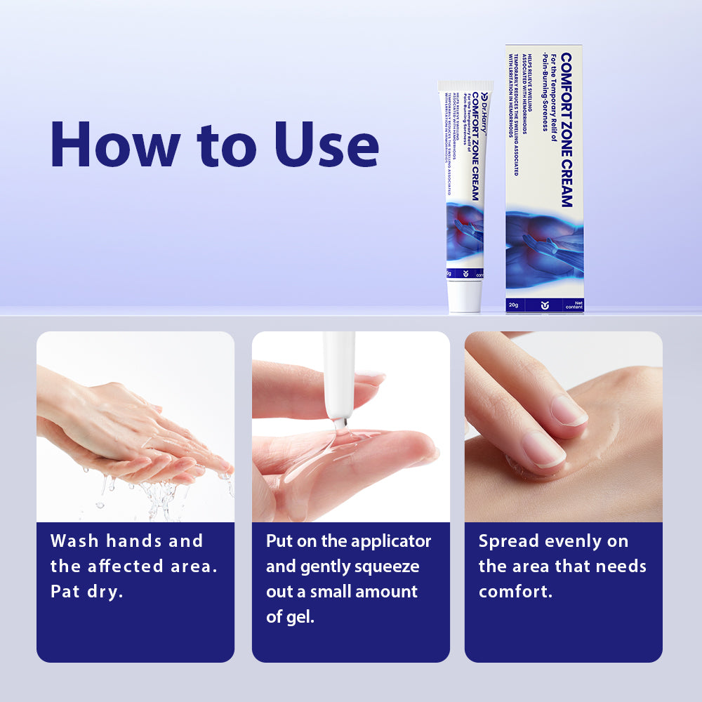 DR.HARRY Intimate Comfort Cream with Lidocaine, Borneol, Thymol & Aloe Vera