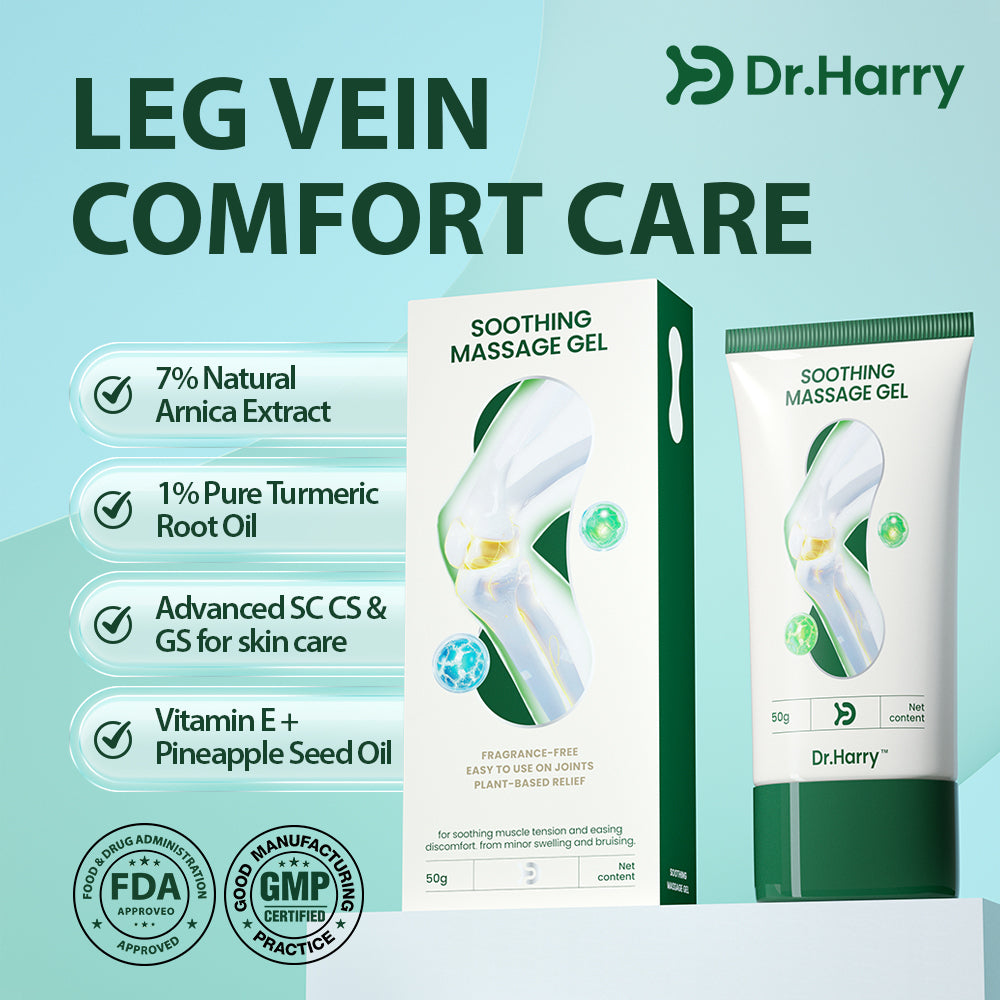 DR.HARRY 11 Leg Soothing Gel with Arnica, Turmeric Root Oil & Vitamin E