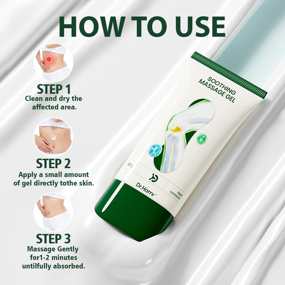 DR.HARRY 02 Joint Soothing Gel with Arnica, Turmeric Root Oil & Vitamin E